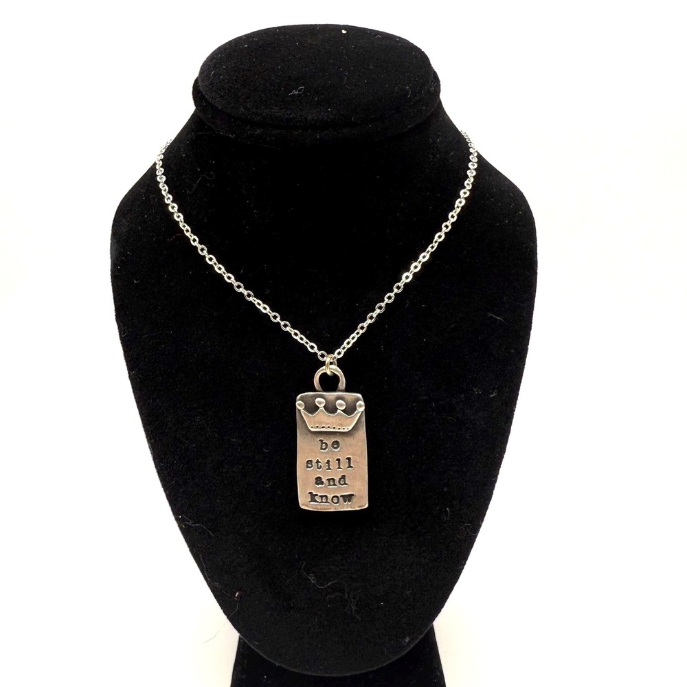 Lisa Leonard "Be Still and Know" Necklace – Inspirational Faith‎ Jewelry